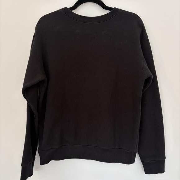 Gucci Black Crewneck with Green and Red Web Stripe - Picture 2 of 2